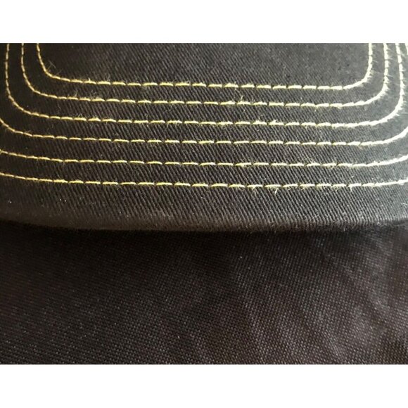 Pokémon Pikachu Black & Yellow Trucker Hat With Breathable Mesh Back Snapback - Picture 6 of 6